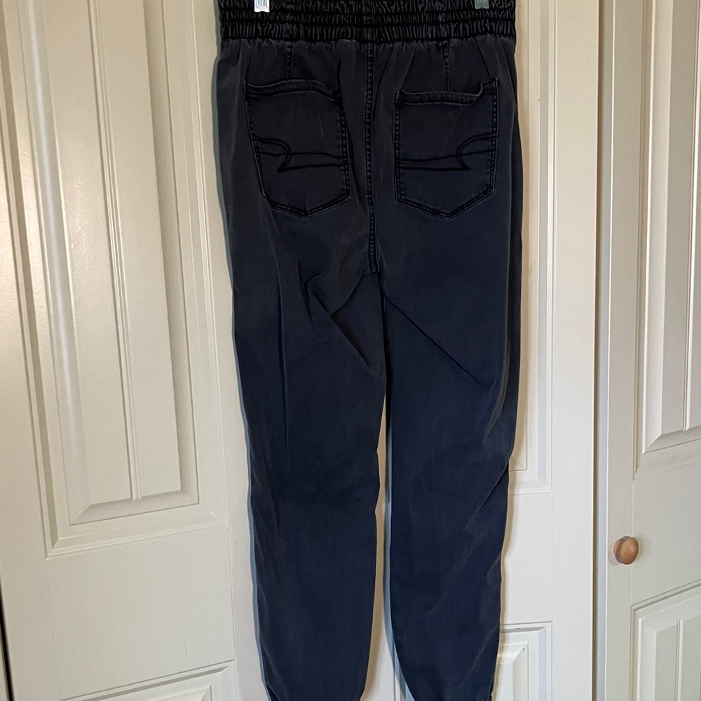 American Eagle Outfitters Black Joggers - Picture 4 of 5